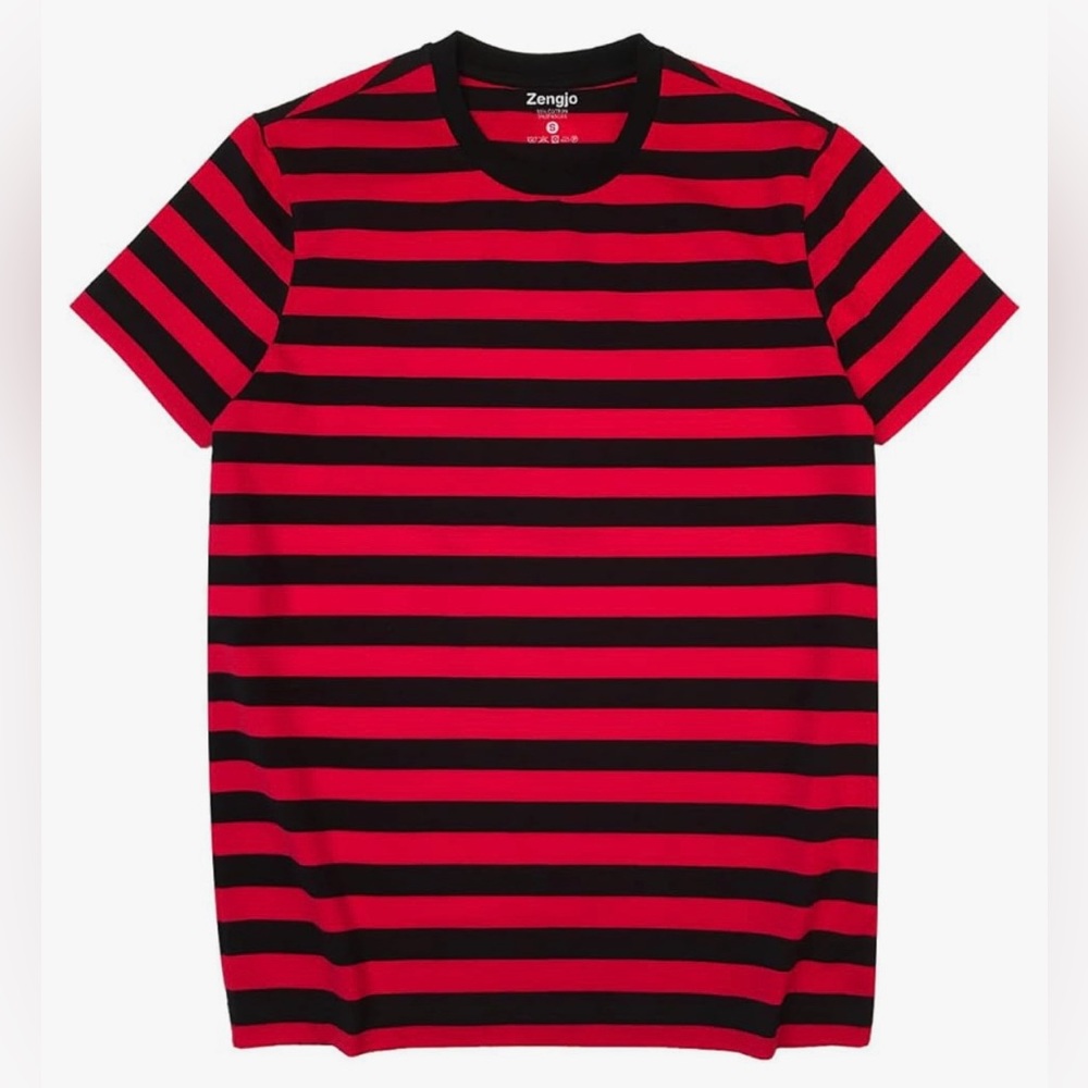 NWT Zengjo Men’s Striped T Shirt